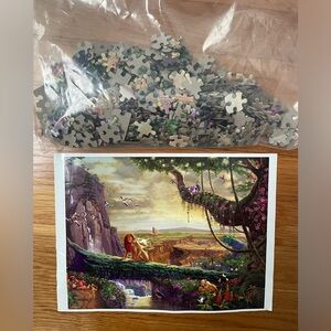 Disney Lion King 400 piece puzzle with all the pieces